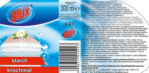 Krochmal do Makramy Sznurka w Sprayu Uniwersalny Wydajny Blux 300ml