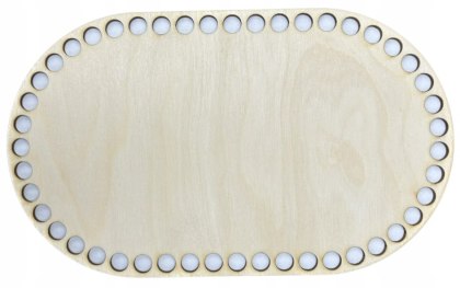 Baza do Koszyka Koszyczka Dno Spód Kosz Mojżesza Owal Denko Eko 25 X 15 cm