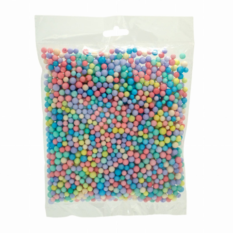 Granulat Kulki Styropianowe Kuleczki Wypełniacz do Prezentu Mix 8mm 10g Granulat Kulki Styropianowe Kuleczki Wypełniacz do Prezentu Mix 8mm 10g