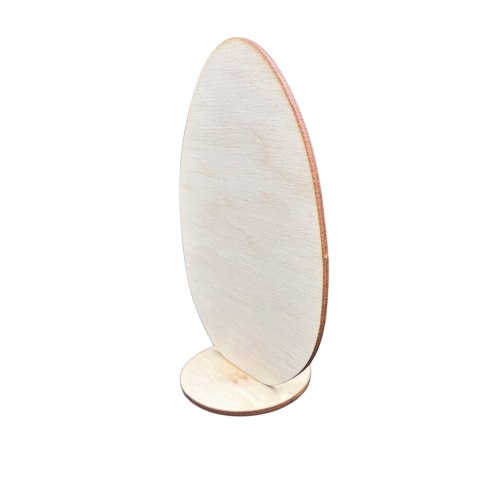 Jajko Wielkanocne Drewniane na Podstawce Stojące Decoupage Rękodzieło 9 cm Jajko Wielkanocne Drewniane na Podstawce Stojące Decoupage Rękodzieło 9 cm