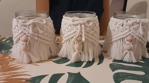 Korale Koraliki Zestaw w Pudełku do Makramy Decoupage Dekor Ozdobne ECO