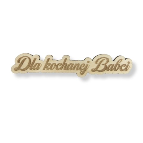 Napis Grawerowany Dla Kochanej Babci Pomysł na Prezent z Okazji Dnia Babci Napis Grawerowany Dla Kochanej Babci Pomysł na Prezent z Okazji Dnia Babci
