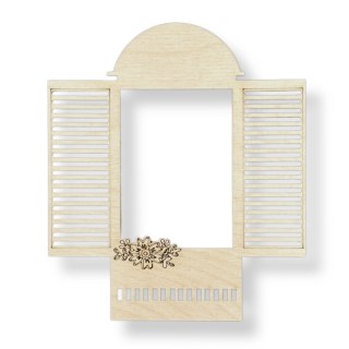 Okiennice Drewniane Okno Okienko Okiennica Scrapbooking Decoupage Eko DIY