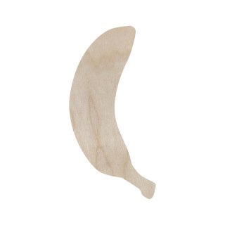 Banan Owoc Kształtka do Malowania Farbami Kredkami Decoupage Dekor Eko 15cm