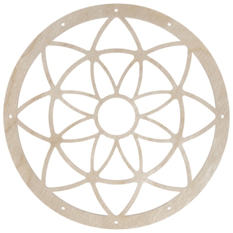 Baza Obręcz do Łapacza Snów Mandala Kwiat Drewniana Ekologiczna EKO 25cm Baza Obręcz do Łapacza Snów Mandala Kwiat Drewniana Ekologiczna EKO 25cm