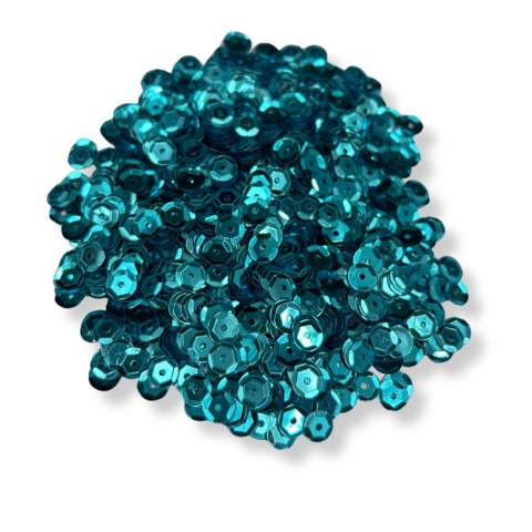 Cekiny Łamane Kolor Morski Kreatywne Dekoracyjne Ozdobne Dodatek 6mm 14g Cekiny Łamane Kolor Morski Kreatywne Dekoracyjne Ozdobne Dodatek 6mm 14g