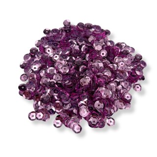 Cekiny Wrzosowe/ Brudny Róż Łamane Kreatywne Dekoracyjne Dodatek 6mm 14g