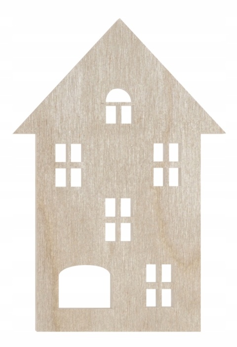 Domek Drewniany Dekor Domki Ścienne Płaskie Ekologiczne Dekor Ozdoba DIY Domek Drewniany Dekor Domki Ścienne Płaskie Ekologiczne Dekor Ozdoba DIY