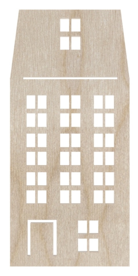Domek Drewniany Dekor Domki Ścienne Płaskie Ekologiczne Dekor Ozdoba DIY Domek Drewniany Dekor Domki Ścienne Płaskie Ekologiczne Dekor Ozdoba DIY