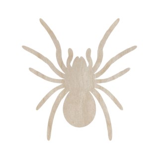 Drewniany Pająk PTASZNIK TARANTULA 15 cm Kształtka Owady Pajęczaki Dekor