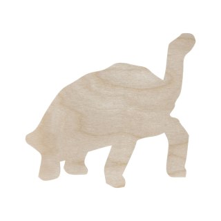 Drewniany Żółw 14 cm Kształtka Zwierzęta Gady Sklejka Drewniana Dekor Eko
