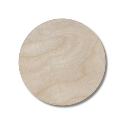 Koło Kółko Kółeczko Okrąg Drewniane Sklejka Naturalne Eko Dekor 12 cm