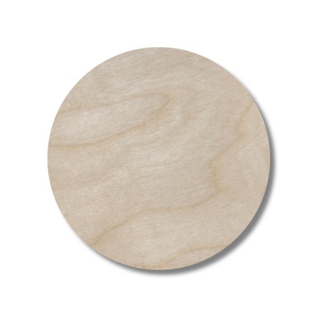 Koło Kółko Kółeczko Okrąg Drewniane Sklejka Naturalne Eko Dekor 12 cm