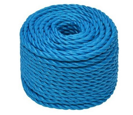 Lina Polipropylenowa Kręcona Stabilizacja na Promienie UV fi 10mm 110m Lina Polipropylenowa Kręcona Stabilizacja na Promienie UV fi 10mm 110m