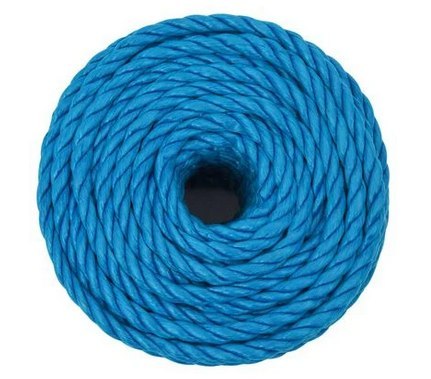 Lina Polipropylenowa Kręcona Stabilizacja na Promienie UV fi 10mm 110m Lina Polipropylenowa Kręcona Stabilizacja na Promienie UV fi 10mm 110m