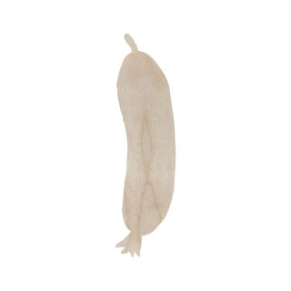Ogórek Kształtka Warzywo Sklejka Drewniana Dekor Produkt Polski Eko 15 cm