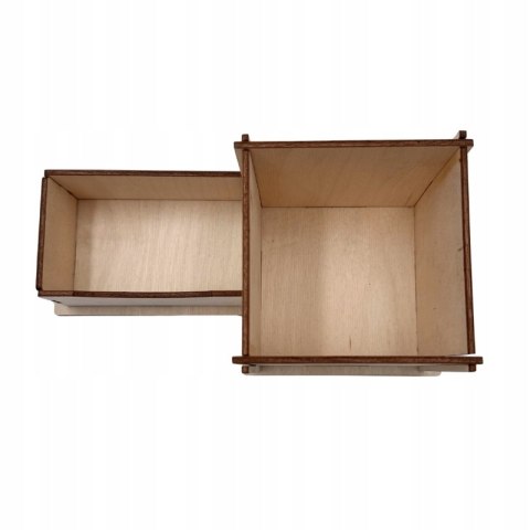 Organizer na Biurko PREZENT DLA NAUCZYCIELA Personalizowany Drewniany Dekor