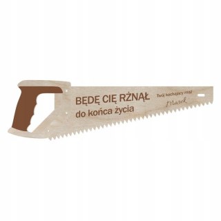 Piła 25 cm Będę Cię Rżnął Prezent dla Kobiety Dziewczyny Personalizowana