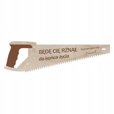 Piła 25 cm Będę Cię Rżnął Prezent dla Kobiety Dziewczyny Personalizowana Piła 25 cm Będę Cię Rżnął Prezent dla Kobiety Dziewczyny Personalizowana
