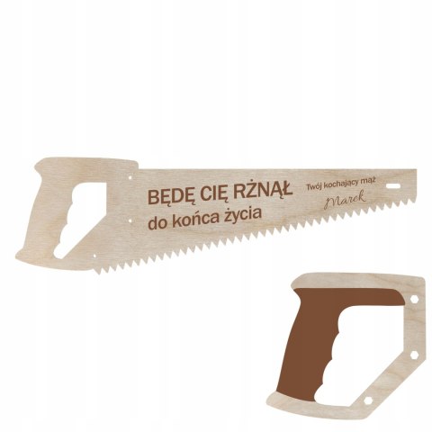 Piła 25 cm Będę Cię Rżnął Prezent dla Kobiety Dziewczyny Personalizowana Piła 25 cm Będę Cię Rżnął Prezent dla Kobiety Dziewczyny Personalizowana