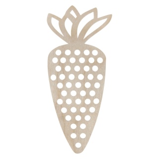 Przeplatanka Nawlekanka Sznurowanka MARCHEW Sklejka Drewniana Montessori