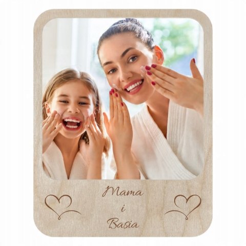 Ramka na Zdjęcie Mama w Stylu Polaroid Instax + Imię Dziecka