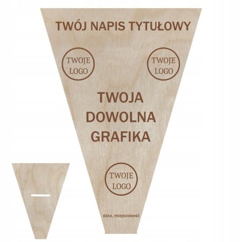 STATUETKA PREZENT NAGRONA PERSONALIZOWANA Z GRAWEREM TWÓJ WŁASNY TEKST