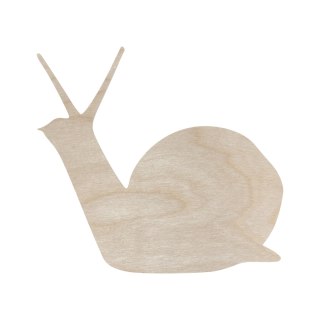 Ślimak 14 cm Kształtka Zwierzęta Owady do Kolorowania Sklejka Drewniana Eko