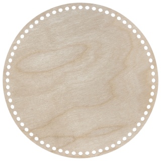 Spód do Koszyka Dno Baza Koło Okrąg Sklejka Drewniana Naturalna Dekor 29cm
