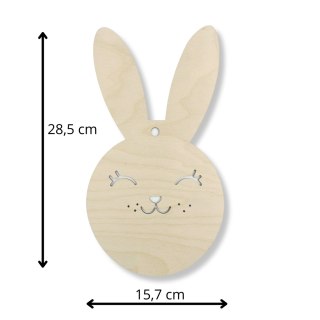 Zając Zawieszka XL Dekoracja Wielkanocna Ozdoba Świąteczna Dekor Eko 28 cm