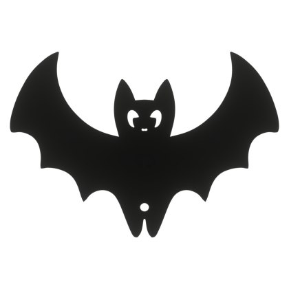 Czarny Nietoperz 10 CM Zawieszka Halloween Dekoracja Ozdoba Dekor HDF