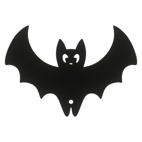Czarny Nietoperz 10 CM Zawieszka Halloween Dekoracja Ozdoba Dekor HDF