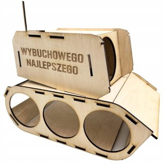 Czołg na Piwo z Grawerem Prezent dla Piwosza Mężczyzny Personalizowany z Napisem