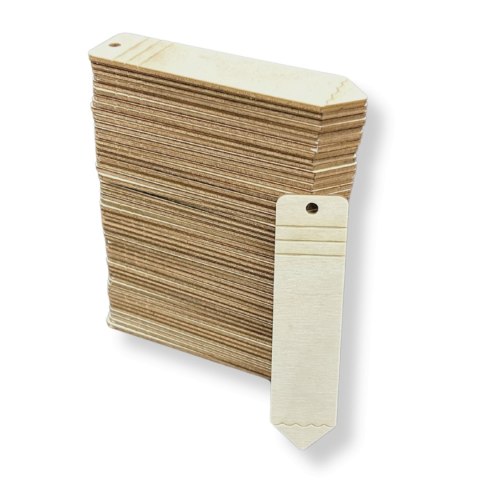 Zakładki do Książek Drewniane Ołówek - 50 szt. do Dekoracji DIY Decoupage