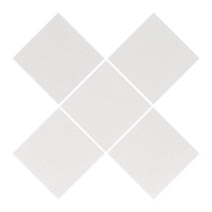 BIAŁY KWADRAT Kwadraty BAZA DO OZDABIANIA DIY Warsztaty 10 X 10 cm 5 sztuk