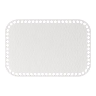 Baza Dno do Koszyka Spód Denko HDF 30 X 20 cm Szydełko Biały Białe Kwadrat