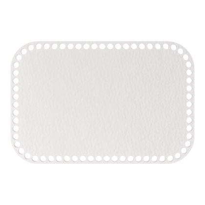 Baza Dno do Koszyka Spód Denko HDF 30 X 20 cm Szydełko Biały Białe Kwadrat