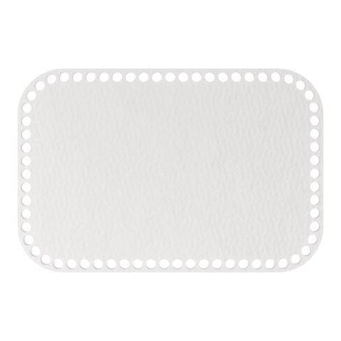 Baza Dno do Koszyka Spód Denko HDF 30 X 20 cm Szydełko Biały Białe Kwadrat
