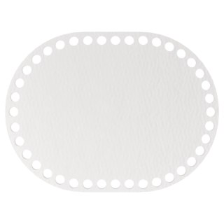 DENKO WIEKO BIAŁA BAZA DO KOSZYKA DNO SPÓD KOSZYCZKA SZYDEŁKA OWAL 20 X 15 CM