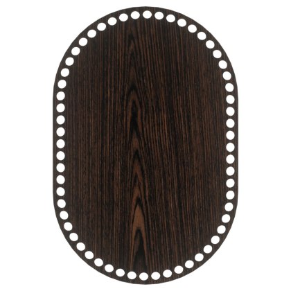 DENKO WIEKO DĄB WENGE BAZA DO KOSZYKA KOSZYCZKA DNO SPÓD OWAL 20 X 30 CM