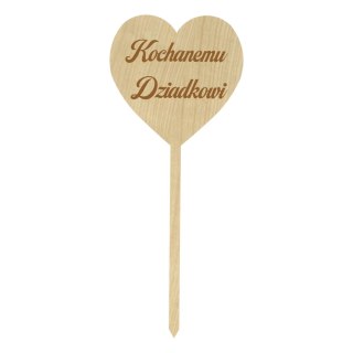 KLON TOPPER KOCHANEMU DZIADKOWI DZIEŃ DZIADKA DLA DZIADZI 9,9 X 23,9 cm