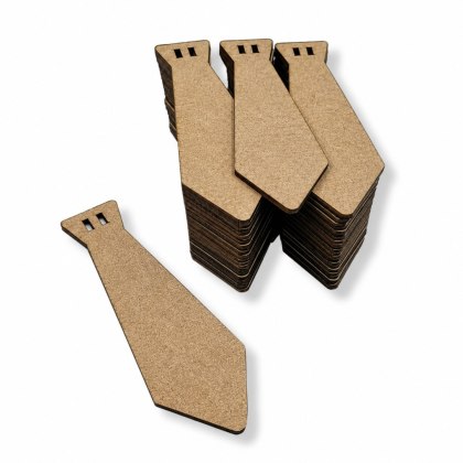 KRAWAT Krawaty Dzień Chłopca Chłopaka Taty Dziadka 20 cm 50 sztuk SUROWY