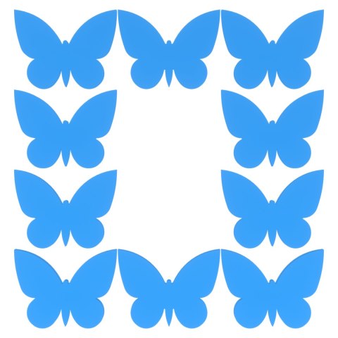 Motyl Motylek Motylki do Rękodzieła Prac Plastycznych 5 cm NIEBIESKI 10 szt.