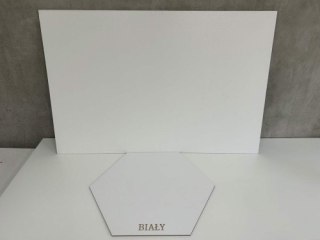 Płyta HDF 3mm 920 X 600mm 15 sztuk BIAŁA Jednostronnie