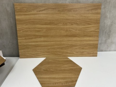 Płyta HDF 3mm 920 X 600mm 15 sztuk DĄB LANCELOT Jednostronnie
