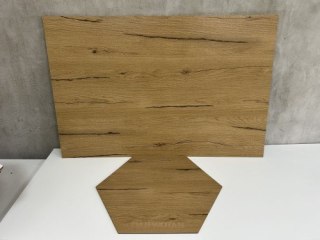Płyta HDF 3mm 920 X 600mm 15 sztuk DĄB WOTAN Jednostronna
