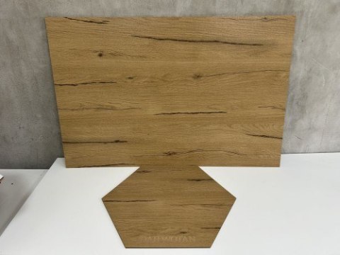 Płyta HDF 3mm 920 X 600mm 15 sztuk DĄB WOTAN Jednostronna