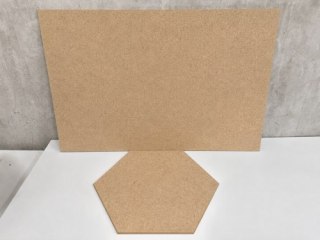 Płyta HDF 3mm 920 X 600mm 15 sztuk SUROWA Obustronnie