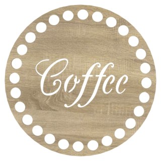 Podkładka pod Kubek Szklankę Coffee Baza do Szydełkowania Okrągła SONOMA