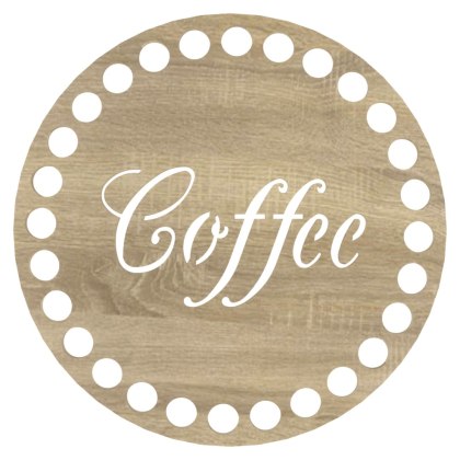 Podkładka pod Kubek Szklankę Coffee Baza do Szydełkowania Okrągła SONOMA